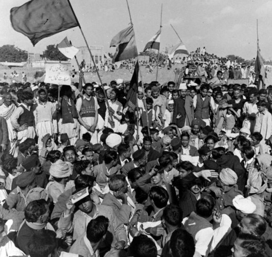 Rare Images From Mahatma's Funeral