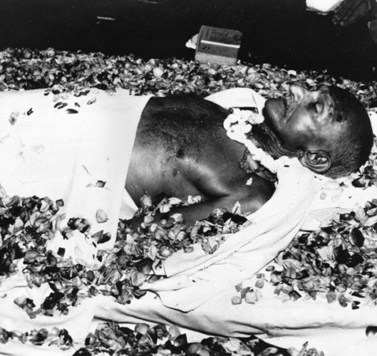 Rare Images From Mahatma's Funeral