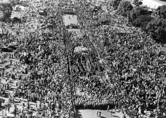 Rare Images From Mahatma's Funeral