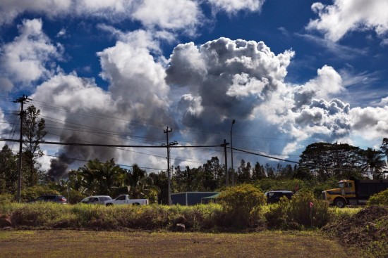 Hawaii lava flow