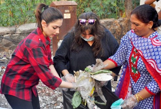Tamanna Bhatia takes up the Swacchh Bharat campaign