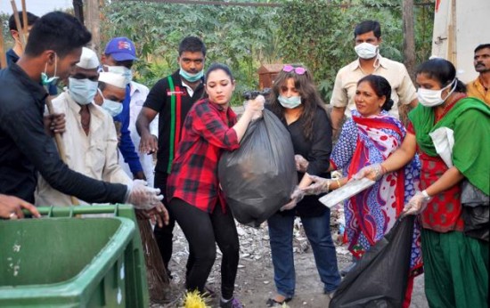 Tamanna Bhatia takes up the Swacchh Bharat campaign