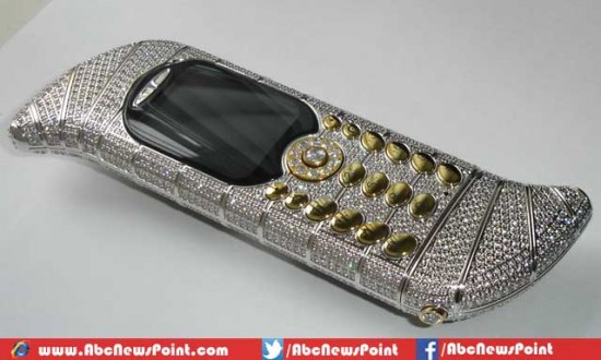 Gold mobile phone Most expencive mobiles in the world Costelest mobiles in the world  Mobiles with goldcoated frames