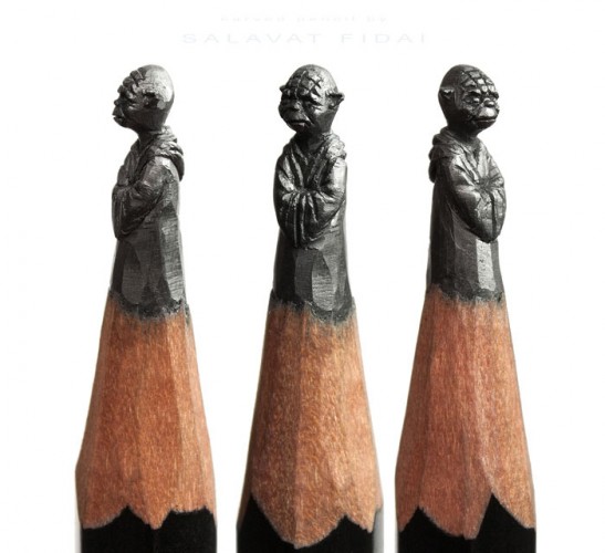 I Turn Pencils Into Miniature Pop  Culture Sculptures