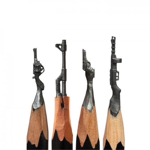 I Turn Pencils Into Miniature Pop  Culture Sculptures