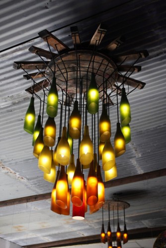 Magnificent Ways To Reuse Wine Bottles For Home Beautification