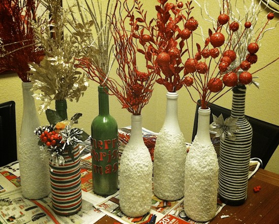 Magnificent Ways To Reuse Wine Bottles For Home Beautification