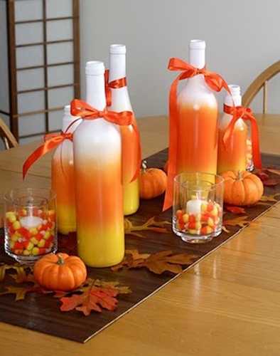 Magnificent Ways To Reuse Wine Bottles For Home Beautification