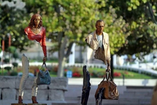Weird and unusual artworks  worlds most bizarre statues and sculptures Strange Sculptures Around The Worl