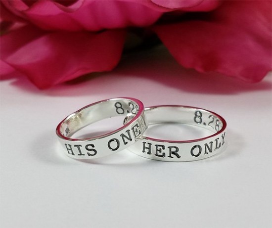Unique Promise Rings For Couples
