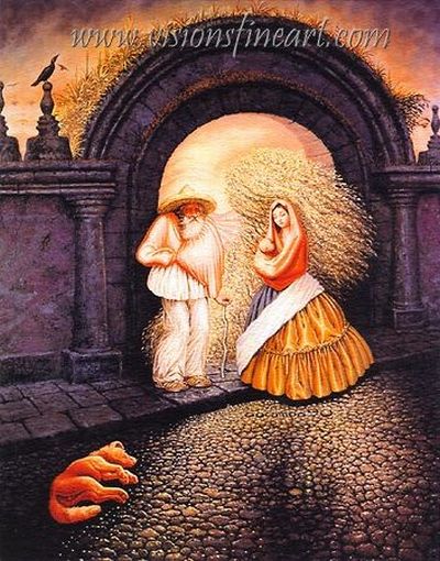 Staggering illusions by Octavio Ocampo