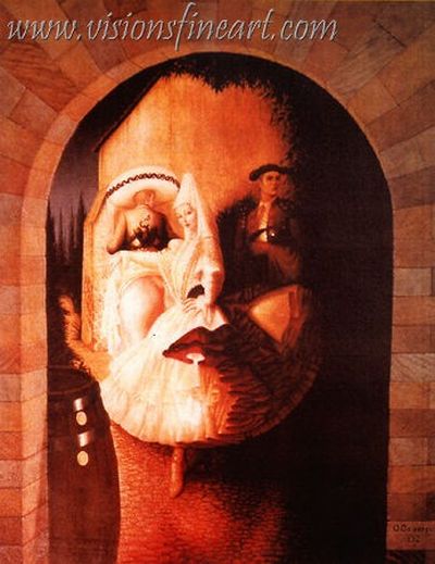 Staggering illusions by Octavio Ocampo