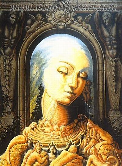 Staggering illusions by Octavio Ocampo