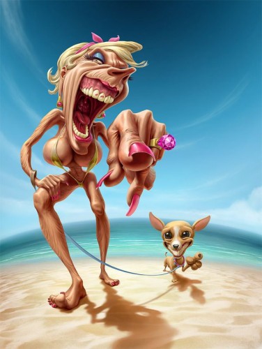 Incredibly Funny Illustration Artworks By Oscar Ramos