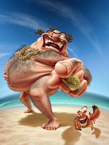 Incredibly Funny Illustration Artworks By Oscar Ramos