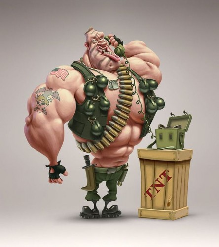 Incredibly Funny Illustration Artworks By Oscar Ramos