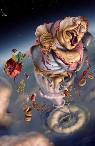Incredibly Funny Illustration Artworks By Oscar Ramos