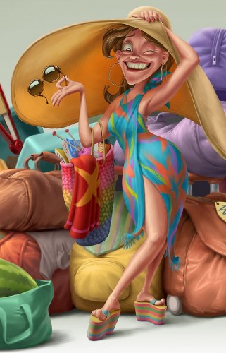 Incredibly Funny Illustration Artworks By Oscar Ramos