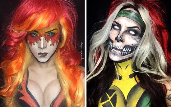 Makeup Artist Turns Himself Into Superheroes With Nothing But Makeup