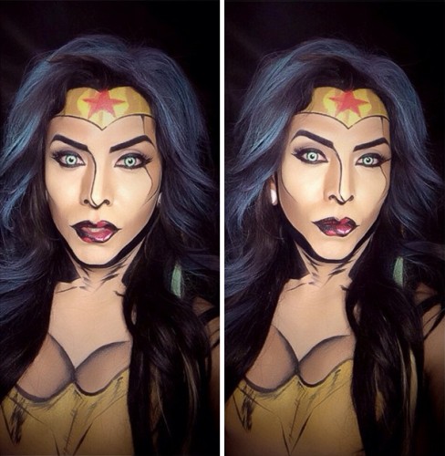 Makeup Artist Turns Himself Into Superheroes With Nothing But Makeup