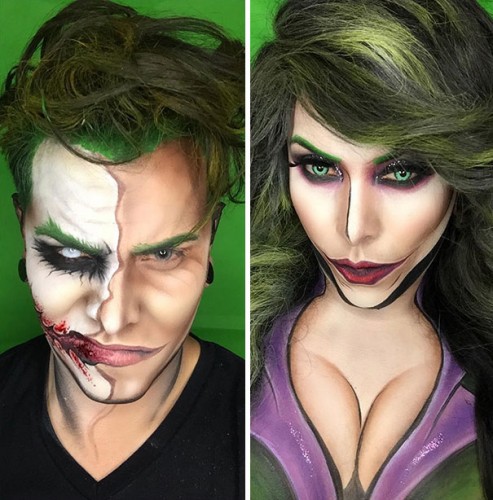 Makeup Artist Turns Himself Into Superheroes With Nothing But Makeup
