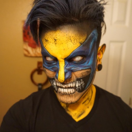 Makeup Artist Turns Himself Into Superheroes With Nothing But Makeup