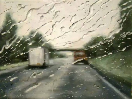  Popular rain paintings Rain paintings  Rain original paintings 
