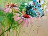 Splashed Watercolor Paintings