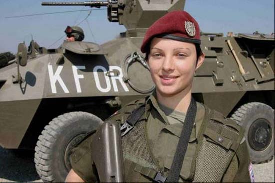 Beautiful Women Soldiers From Around the World