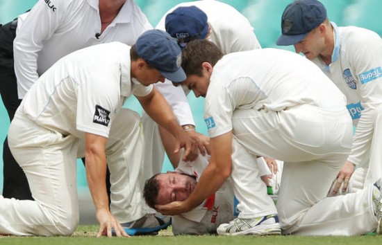 The Phil Hughes Incident: In Images