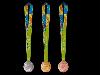 A look at the Rio 2016 Olympic medals