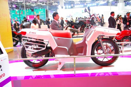 Hero Unveils Diesel Scooter Concept