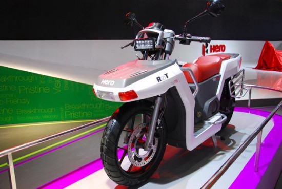 Hero Unveils Diesel Scooter Concept
