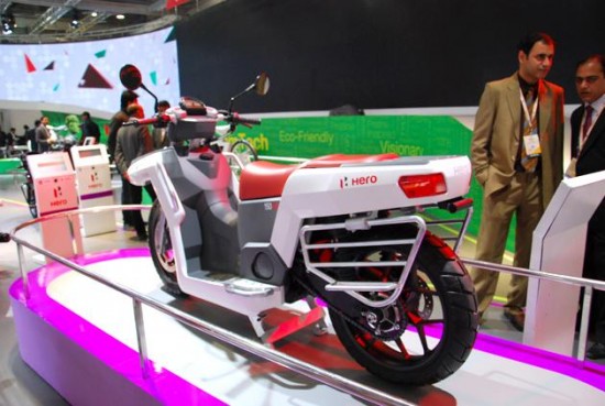 Hero Unveils Diesel Scooter Concept