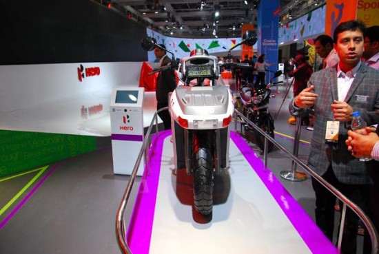 Hero Unveils Diesel Scooter Concept