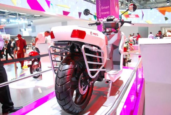 Hero Unveils Diesel Scooter Concept