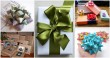 10 Simple DIY Holiday Gift Bows And Wrapping Ideas From Everyday Materials 