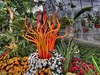 Beautiful Flowers Art Made Out of Glass