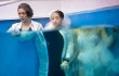 Chinese couple underwater wedding photoshoot